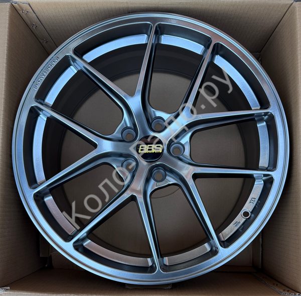KoKo Kuture FF012 8.5x19/5x114.3 D73.1 ET35 Titanium Silver