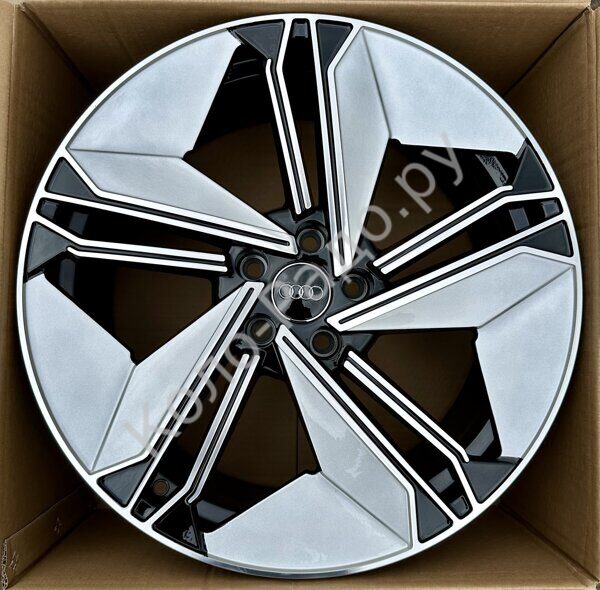 iWheel FBX334-9 8.5x19/5x112 D66.6 ET35 Black+Silver+Maghine Face