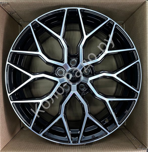Koko Kuture SL507 10.0x20/5x112 D66.45 ET42 Gloss Black Face